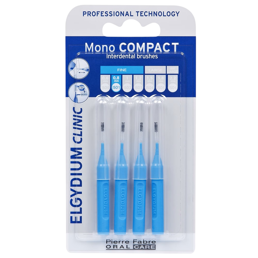 Elgydium Setzen, Elgydium, Interdentalbürste, Blau, 4 stk Regular