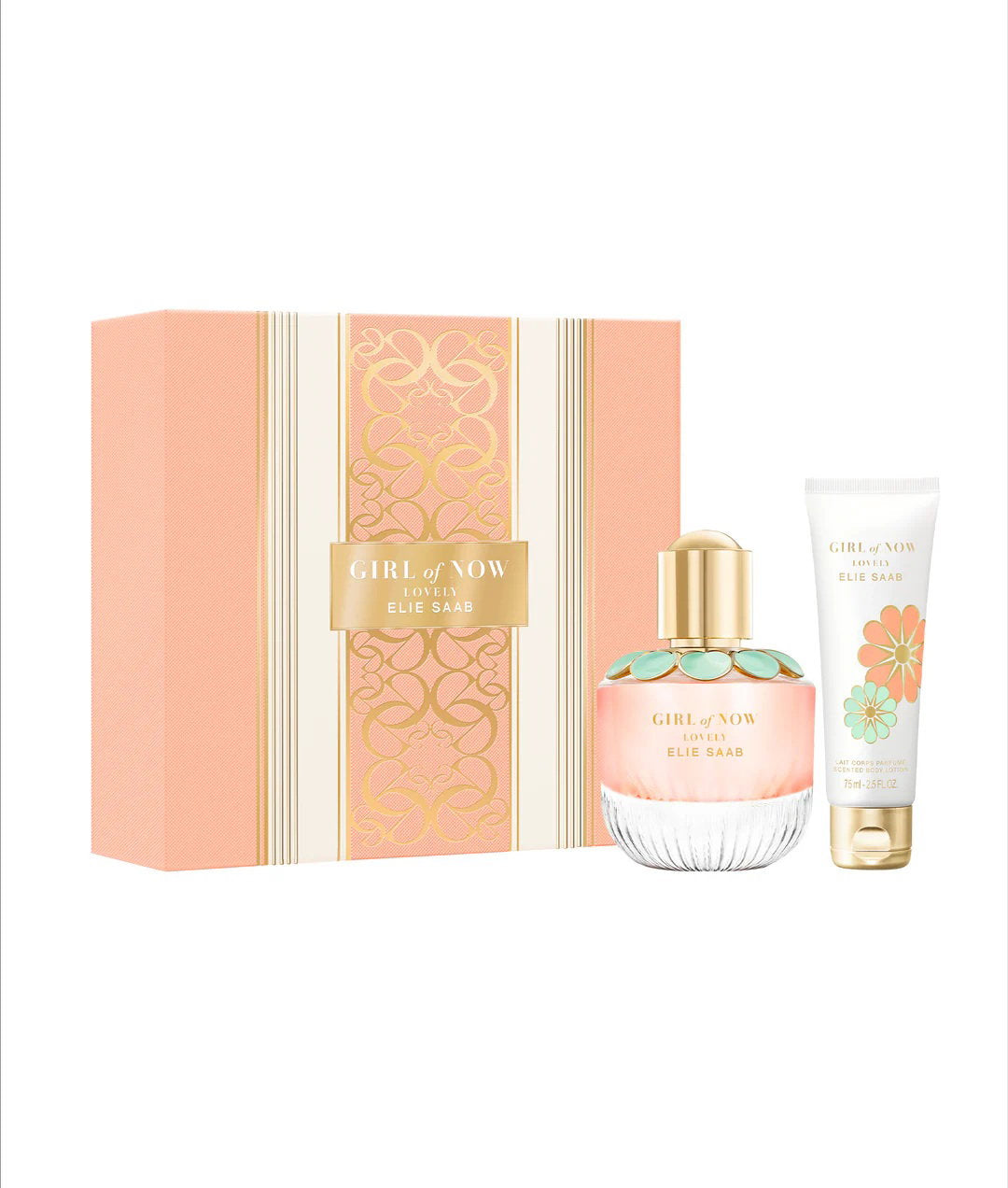Elie Saab Parfümset Set Elie Saab: Girl Of Now Lovely, Eau De Parfum, For Women, 50 ml + Girl Of Now Lovely, Hydrates, Body L