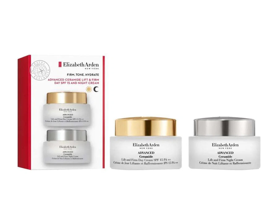 Elizabeth Arden Advanced Ceramide Gesichtscreme-Set mit Tagescreme SPF 15 und Nachtcreme