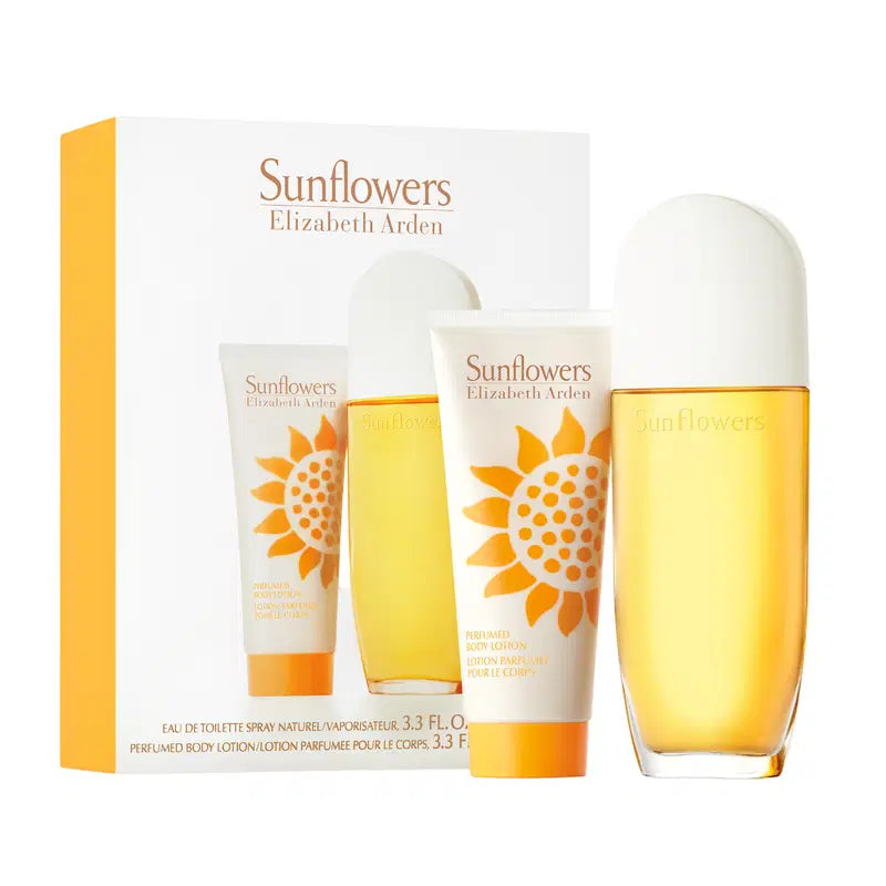 Elizabeth Arden Sunflowers Geschenkset mit Eau de Toilette und Body Lotion je 100 ml