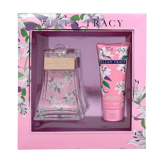 Ellen Tracy Parfümset Set Ellen Tracy: Pink Sparkling, Eau De Parfum, For Women, 100 ml + Pink Sparkling, Hydrating, Body Lot