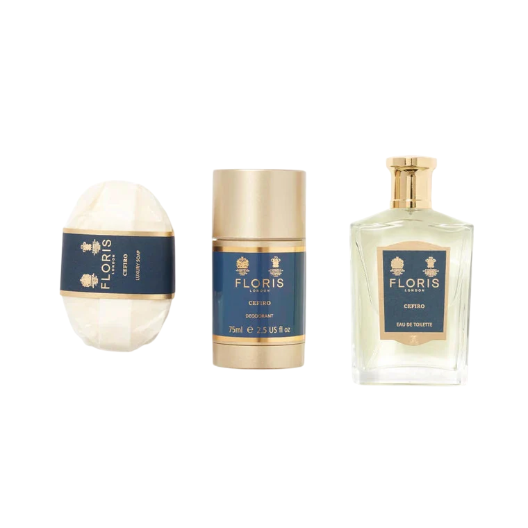 Floris Of London Parfümset Set Floris Of London: Cefiro, Eau De Toilette, Unisex, 100 ml + Cefiro, Scented Soap Bar , 100 g +