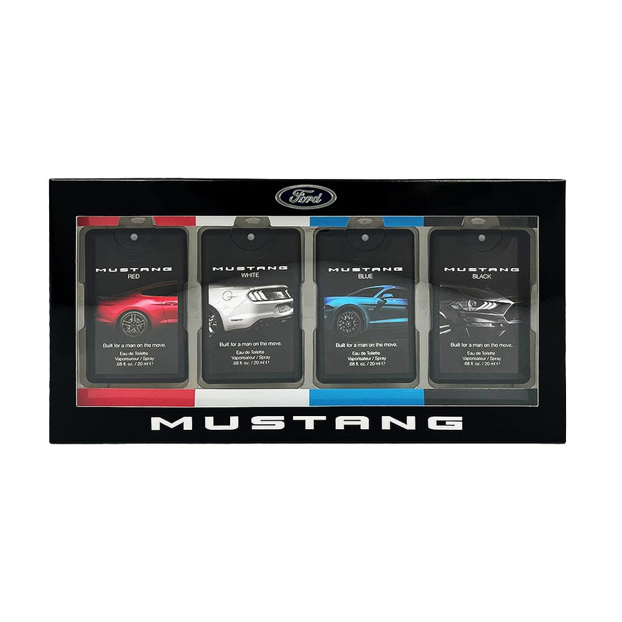 Ford Mustang Eau de Toilette Set für Herren mit vier Duftvarianten à 20 ml