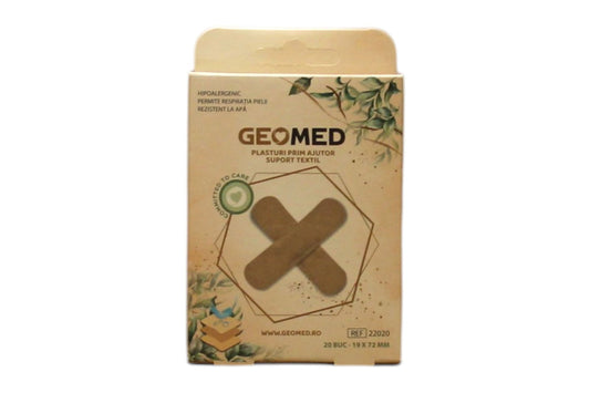 Geomed Setzen, Geomed, Geomed, Schützend, Wundverbände, 19 x 72 mm, 20 stk Regular