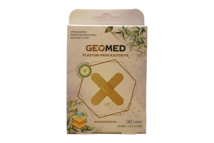 Geomed Wundverbände 19 x 72 mm, 20 Stück