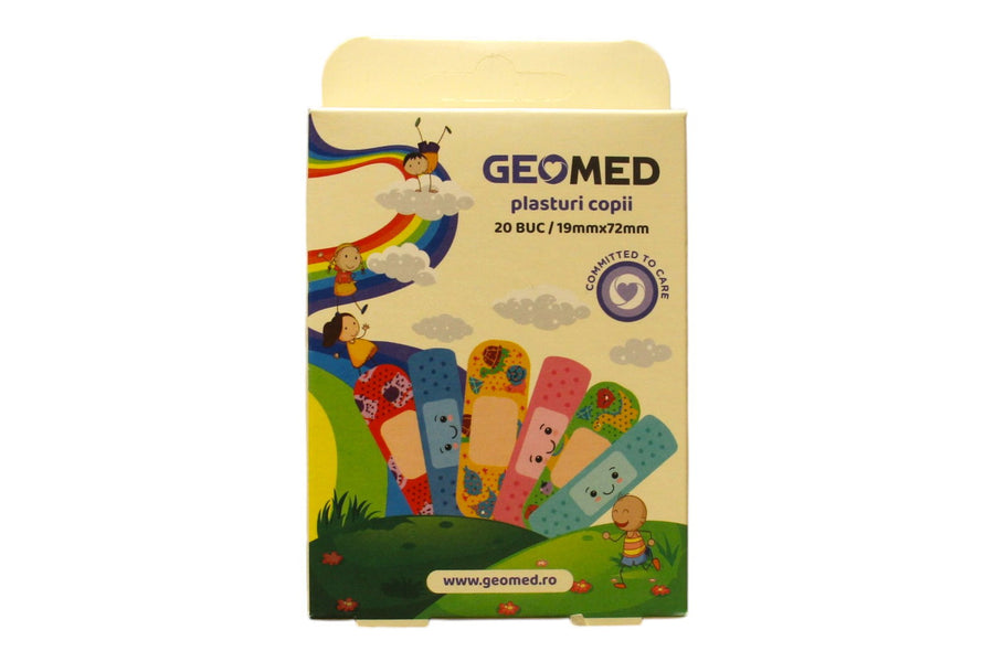 Geomed Schutz-Wundverbände 19 x 72 mm, 20 Stück