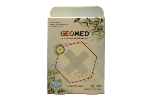 Geomed Setzen, Geomed, Geomed, Schützend, Wundverbände, 19 x 72 mm, 20 stk Regular