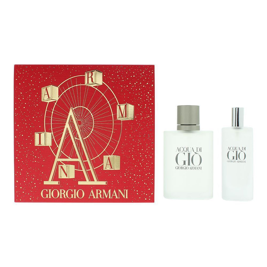 Giorgio Armani Parfümset Set Giorgio Armani: Acqua di Gio, Eau De Toilette, For Men, 50 ml + Acqua di Gio, Eau De Toilette, F