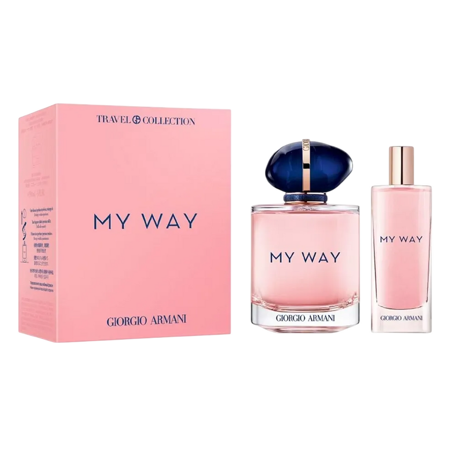 Giorgio Armani Parfümset Set Giorgio Armani: My Way, Eau De Parfum, For Women, 90 ml + My Way, Eau De Parfum, For Women, 15 m