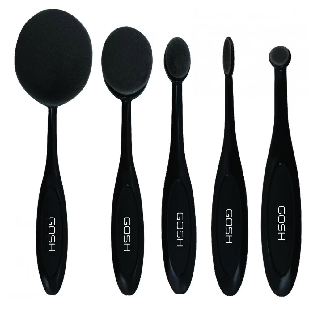 Gosh Setzen, Gosh, Gosh, Mischen, Multifunktions-Gesichtsbürste, 5 stk Regular