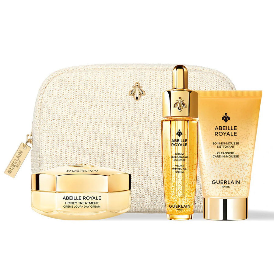 Guerlain Hautpflegeset Set Guerlain: Abeille Royale, Honey, Age-Defying, Day, Cream, For Face, 50 ml + Abeille Royale, Replum