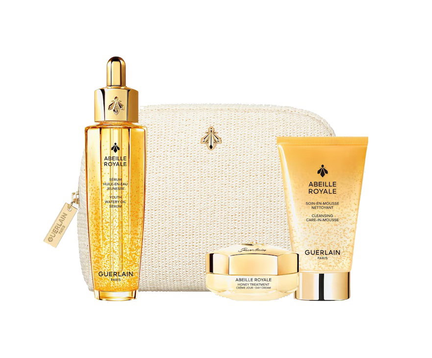 Guerlain Hautpflegeset Set Guerlain: Abeille Royale, Replumping, Oil, For Face & Neck, 50 ml + Abeille Royale, Honey, Age-Def