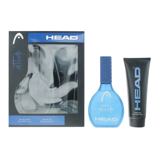 Head Parfümset Set Head: Attitude, Eau De Toilette, For Men, 100 ml + Attitude, Hydrating, Shower Gel, All Skin Types, 150 ml
