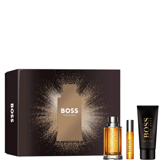 Hugo Boss Parfümset Set Hugo Boss: The Scent, Eau De Toilette, For Men, 10 ml + The Scent, Eau De Toilette, For Men, 100 ml +