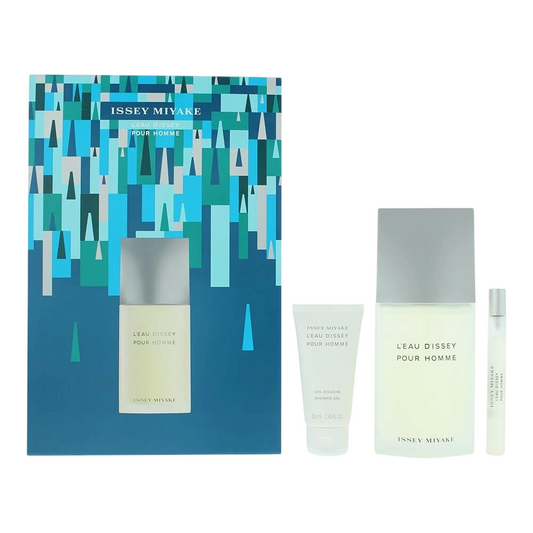 Issey Miyake Parfümset Set Issey Miyake: L'Eau D'Issey Pour Homme, Eau De Toilette, For Men, 125 ml + L'Eau d'Issey, Moisturi