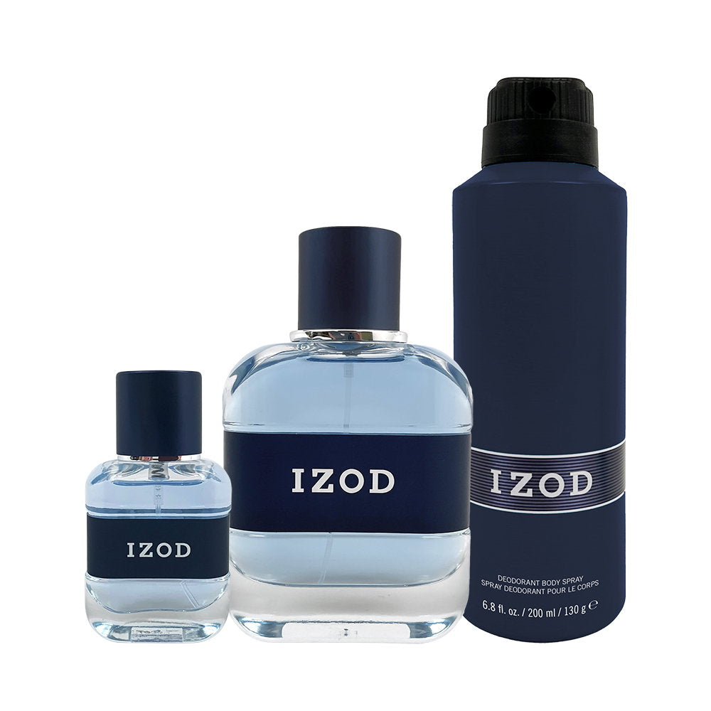 Izod Parfümset Set Izod: Classic, Eau De Toilette, For Men, 100 ml + Classic, Eau De Toilette, For Men, 15 ml + Classic, Deod