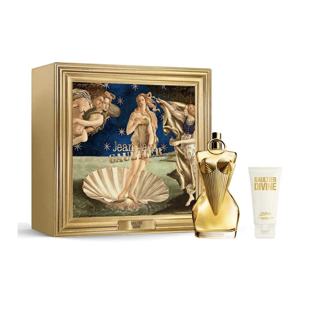 Jean Paul Gaultier Divine Couture Geschenkset mit Eau de Parfum 50 ml und Body Lotion 75 ml