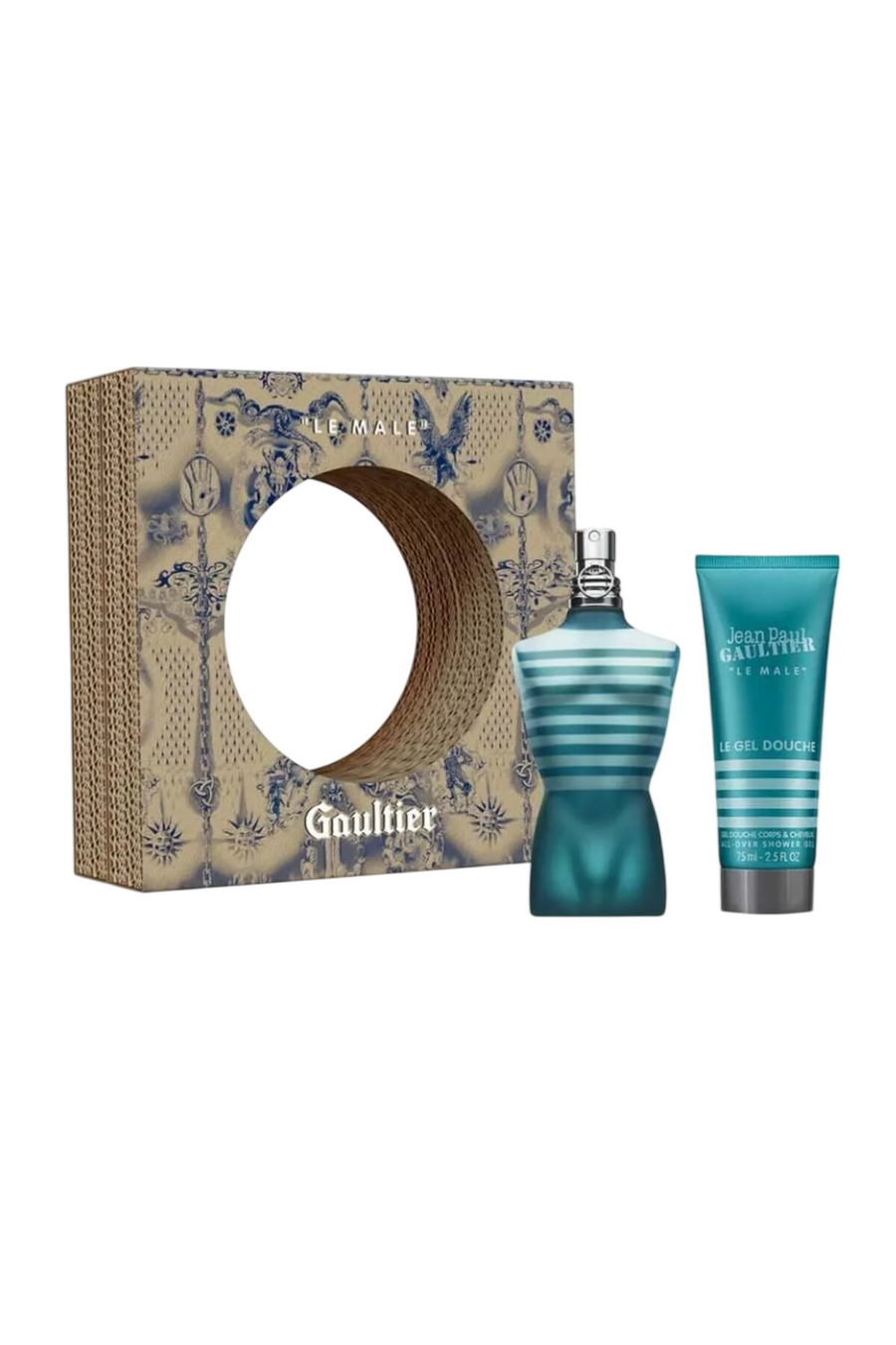 Jean Paul Gaultier Le Male Geschenkset mit Eau de Toilette und Duschgel, 2 x 75 ml