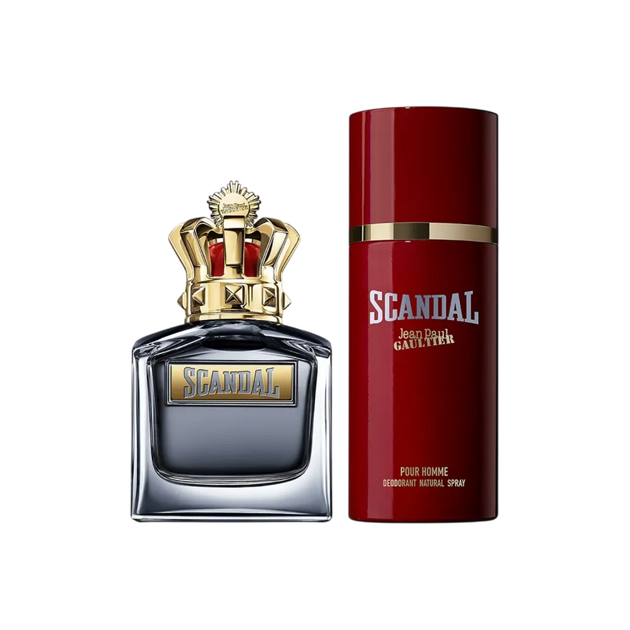 Jean Paul Gaultier Scandal Geschenkset Herren Eau de Toilette 100 ml und Deodorant Spray 150 ml