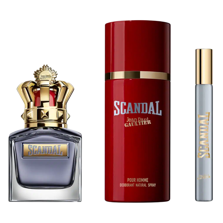 Jean Paul Gaultier Scandal Pour Homme Duftset mit Eau de Toilette und Scented Spray