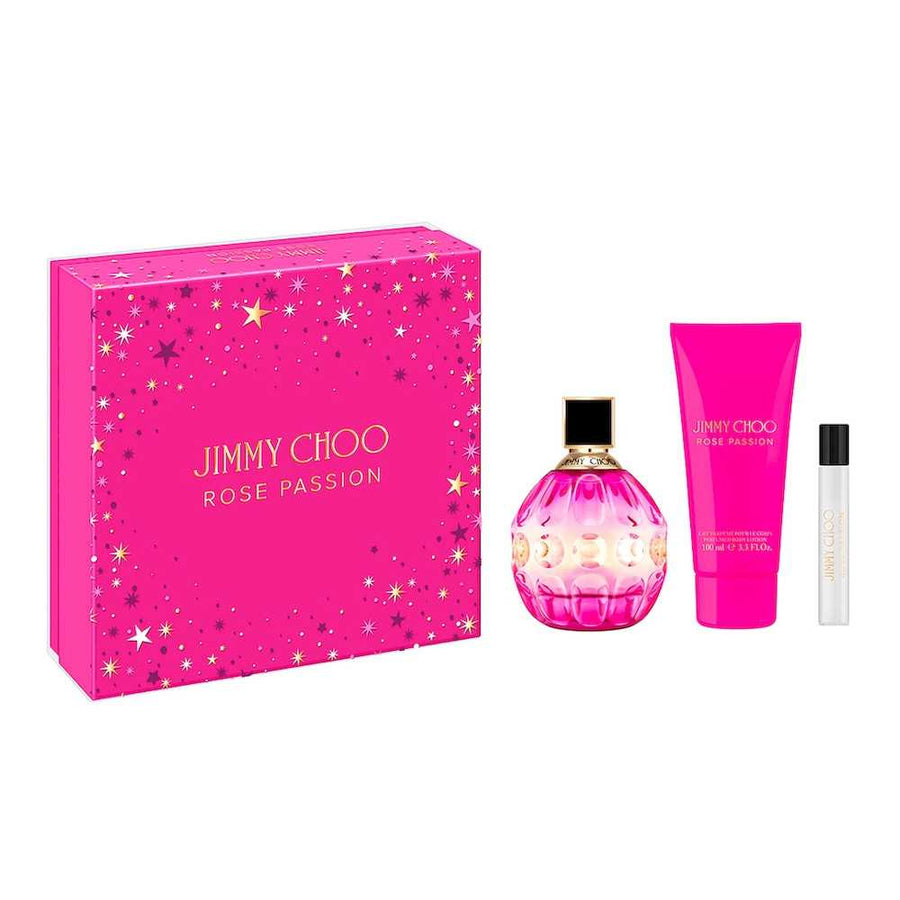 Jimmy Choo Rose Passion Geschenkset mit Eau de Parfum und Body Lotion
