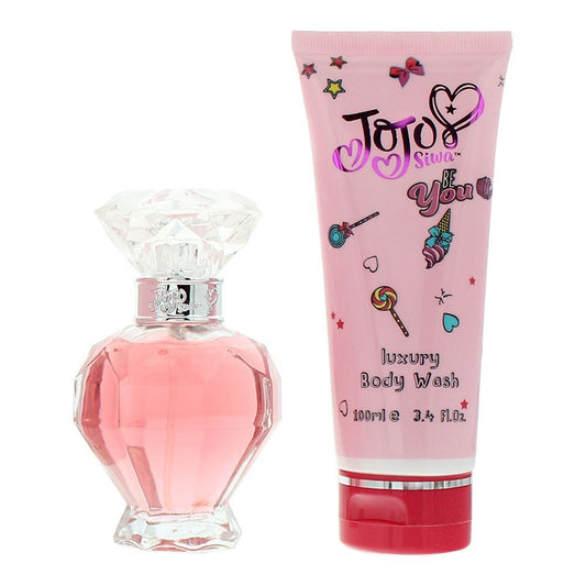 Jojo Siwa Parfümset Set Jojo Siwa: Be You, Body Wash, 100 ml + Be You, Eau De Parfum, For Women, 30 ml Regular