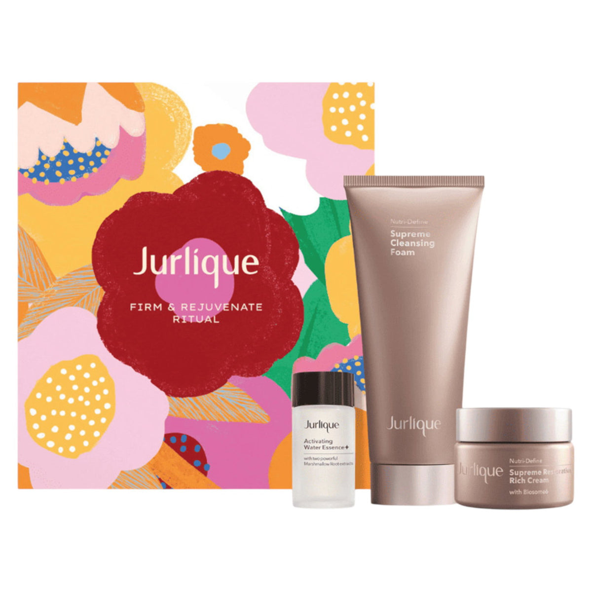 Set Jurlique: Supreme Cleansing Foam, Cleansing, Cleansing Foam, 100 ml *Tester + Supreme Restorative Rich Cream, Hydrating, Cream, For Face, 50 ml *Tester + Activating Water Essence+, Softening, Lotion, For Face, 20 ml *Tester
