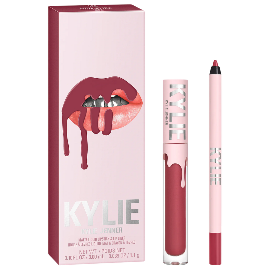 Kylie Cosmetics Lippenstift- und Lipliner-Set Better Not Pout