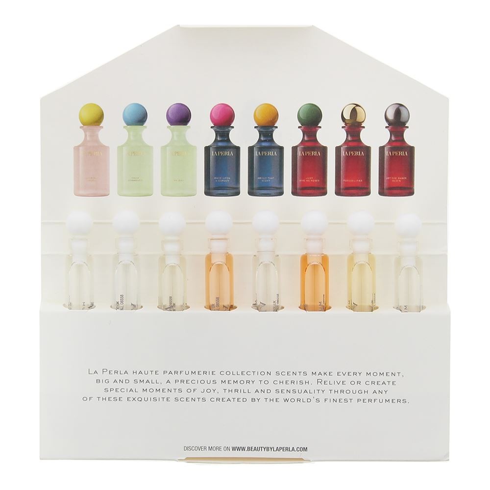 Setzen, La Perla, Collection Discovery, Eau de Parfum, Für Frauen, 8 stk, 12 ml Fläschchen
