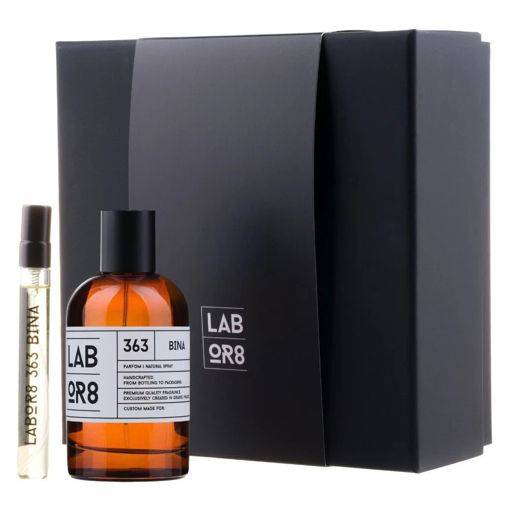 LABOR8 Bina 363 Eau de Parfum Set 100 ml und 10 ml