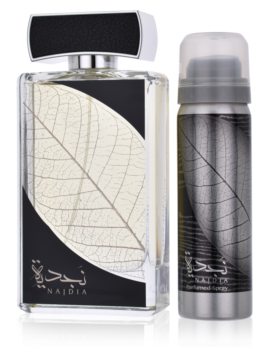 Lattafa Najdia Geschenkset mit Eau de Parfum 100 ml und Deodorant Spray 50 ml