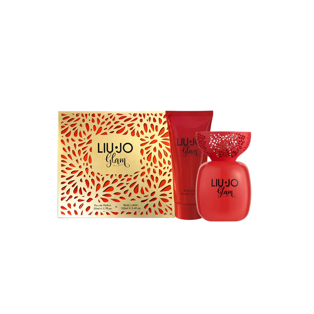 Set Liu Jo: Glam, Eau De Parfum, For Women, 50 ml + Glam, Hydrating, Daily, Body Lotion, 100 ml