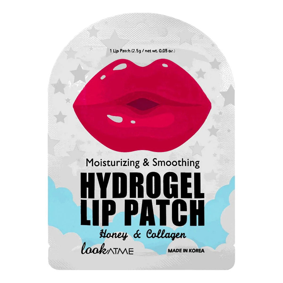 Setzen, Look At Me, Hydrogel, Honig, Feuchtigkeitsspendend, Lippenmaske, 3 stk, 2.5 g