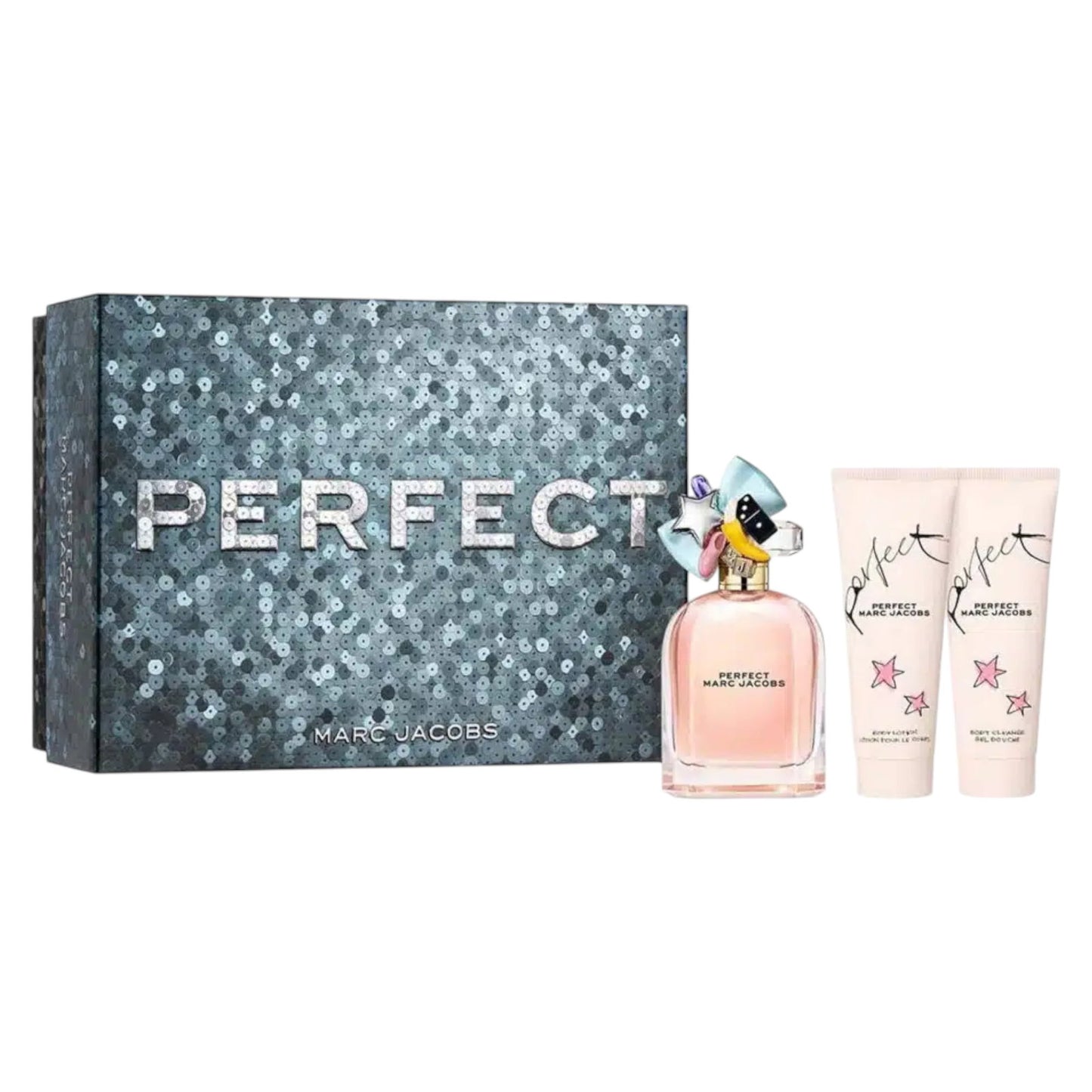 Marc Jacobs Parfümset Set Marc Jacobs: Perfect, Eau De Parfum, For Women, 100 ml + Perfect, Hydrating, Body Lotion, 75 ml + P