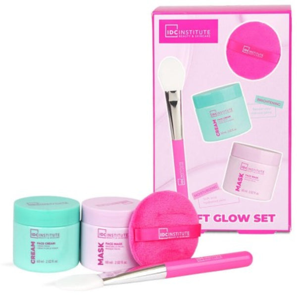 IDC INSTITUTE IDC Institute Glissy Set mit Gesichtsmasken für die Hautpflege Kosmetik