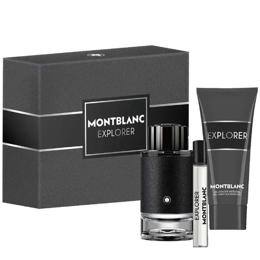 Montblanc Parfümset Set Montblanc: Explorer, Eau De Parfum, For Men, 100 ml + Explorer, Eau De Parfum, For Men, 7.5 ml + Expl