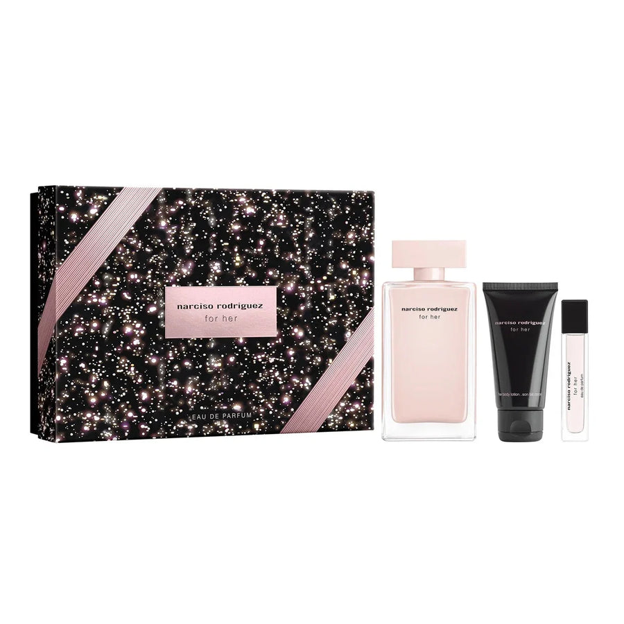 Narciso Rodriguez For Her Duftset mit Eau de Parfum und Body Lotion