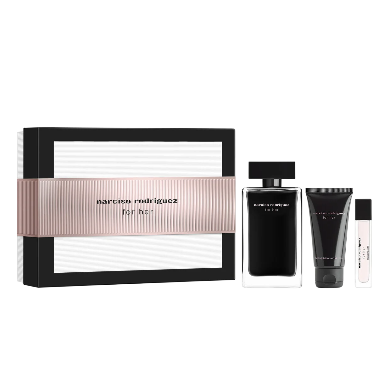 Narciso Rodriguez Parfümset Set Narciso Rodriguez: For Her, Eau De Toilette, For Women, 50 ml + For Her, Eau De Toilette, For