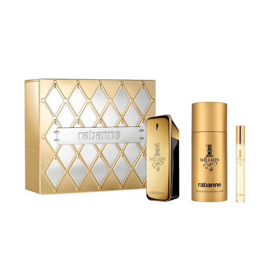 Paco Rabanne Parfümset Set Paco Rabanne: 1 Million, Eau De Toilette, For Men, 100 ml + 1 Million, Eau De Toilette, For Men, 1