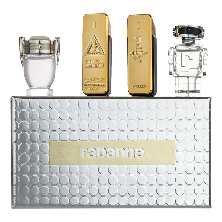Paco Rabanne Miniaturenset mit 4 Herrendüften je 5 ml