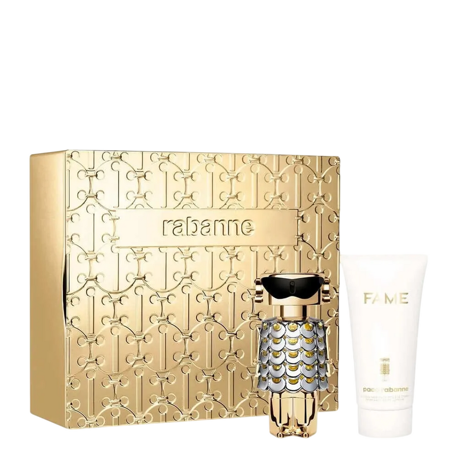 Paco Rabanne Fame Geschenkset mit Eau de Parfum 50 ml und Körperlotion 75 ml
