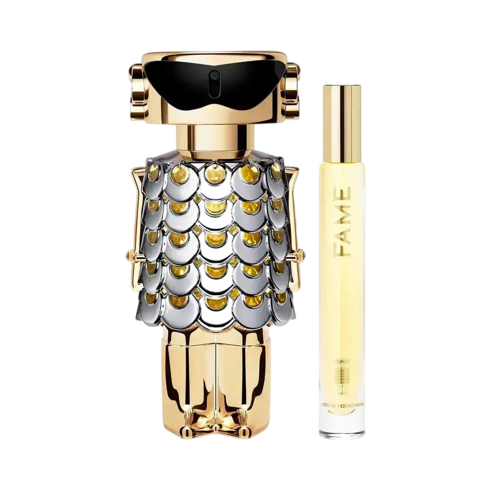 Paco Rabanne Parfümset Set Paco Rabanne: Fame, Eau De Parfum, For Women, 80 ml + Fame, Eau De Parfum, For Women, 10 ml Regula