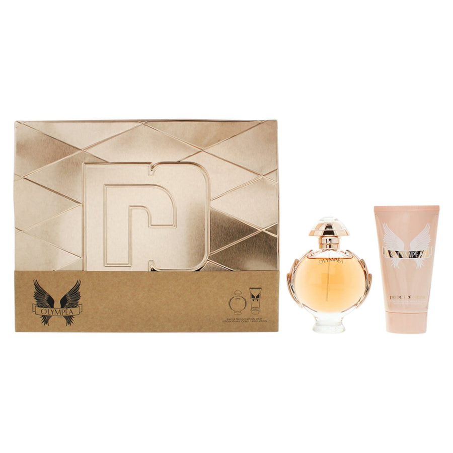 Paco Rabanne Olympea Duftset mit Eau de Parfum 50 ml und Body Lotion 75 ml