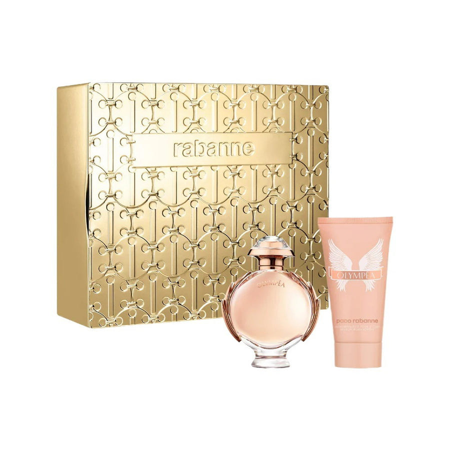 Paco Rabanne Olympea Geschenkset mit Eau de Parfum 50 ml und Body Lotion 75 ml
