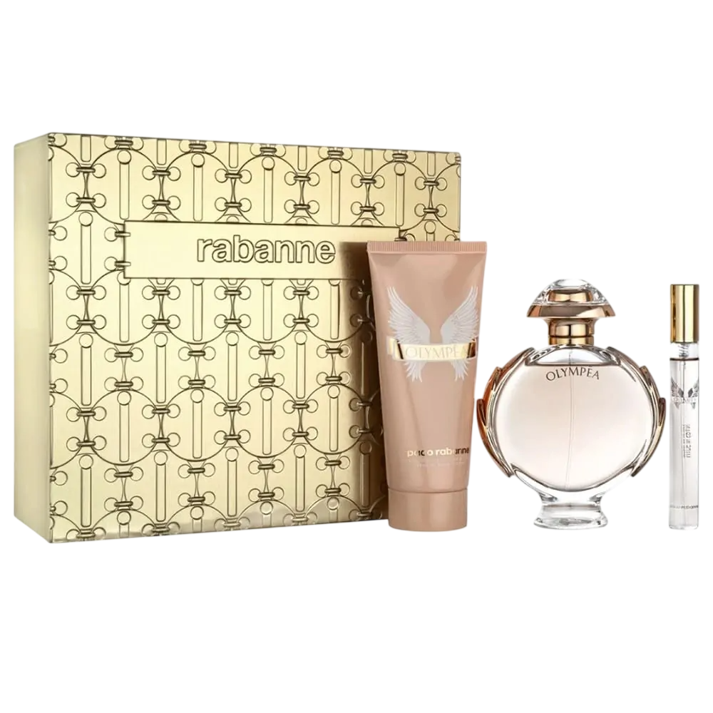 Paco Rabanne Parfümset Set Paco Rabanne: Olympea, Eau De Parfum, For Women, 80 ml + Olympea, Eau De Parfum, For Women, 10 ml 