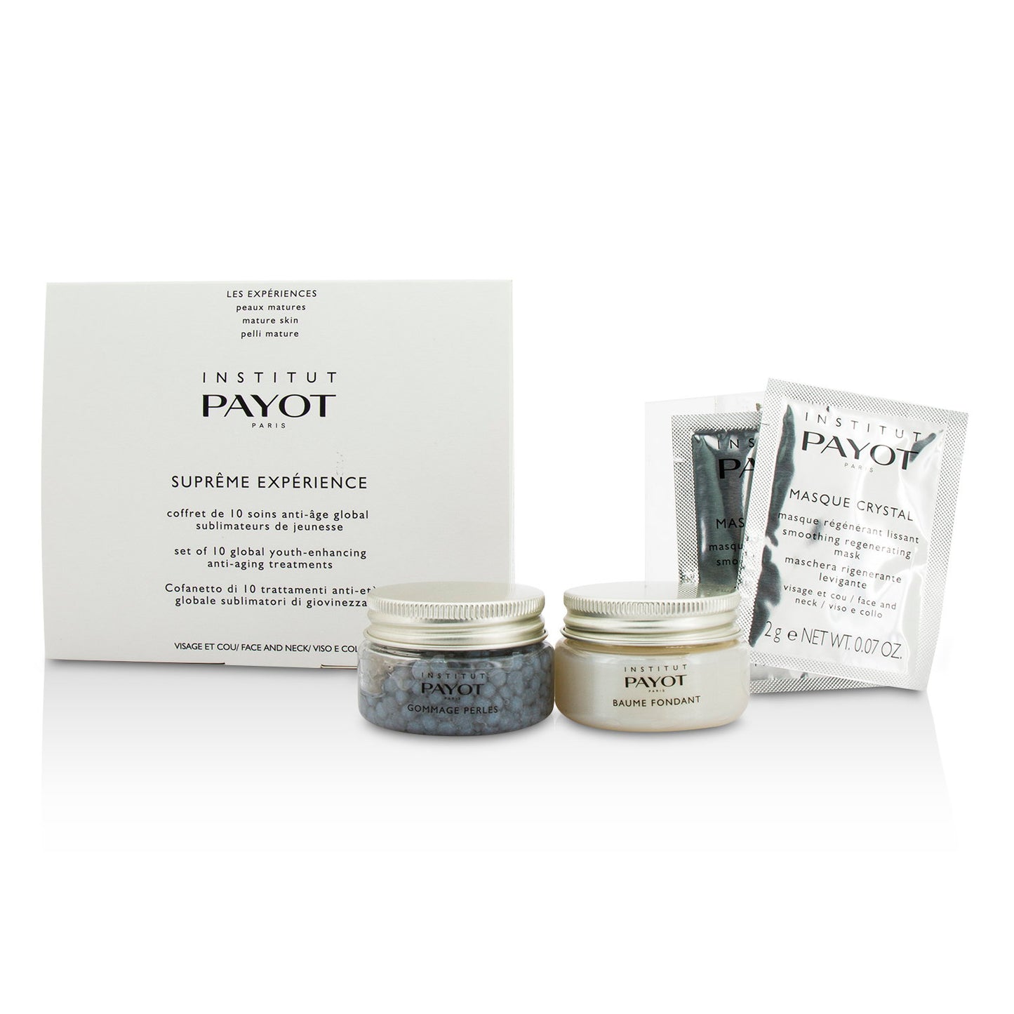 Payot Hautpflegeset Pro Box Le Supreme Set Payot: Baume Fondant, Balm, For Face, 30 g + Crystal, Powder Mask, For Face, 10 pc