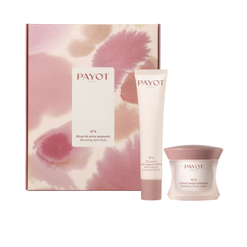 Set Payot: No. 2 Nuage, Soothing, Cream, For Face & Neck, 50 ml + No. 2, Protecting, CC Cream, SPF 50, 40 ml
