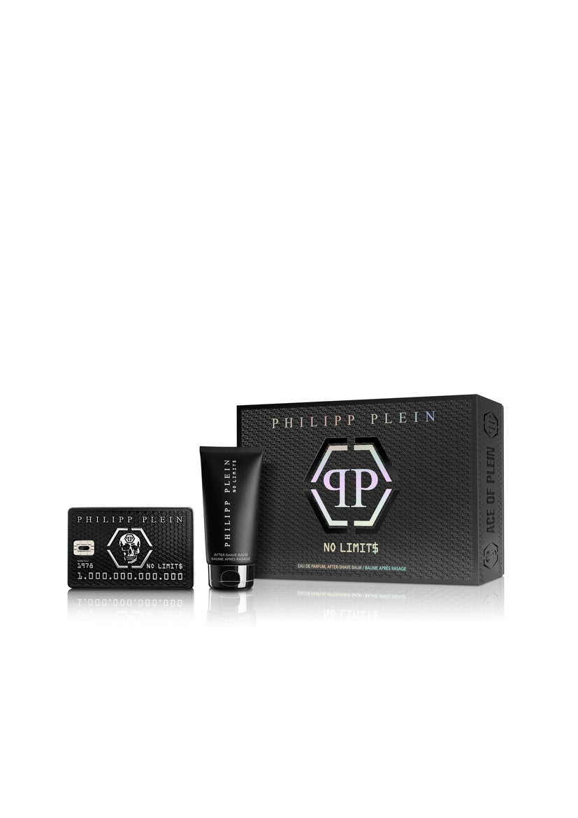 Philipp Plein No Limits Duftset für Herren mit Eau de Parfum und After-Shave-Balsam