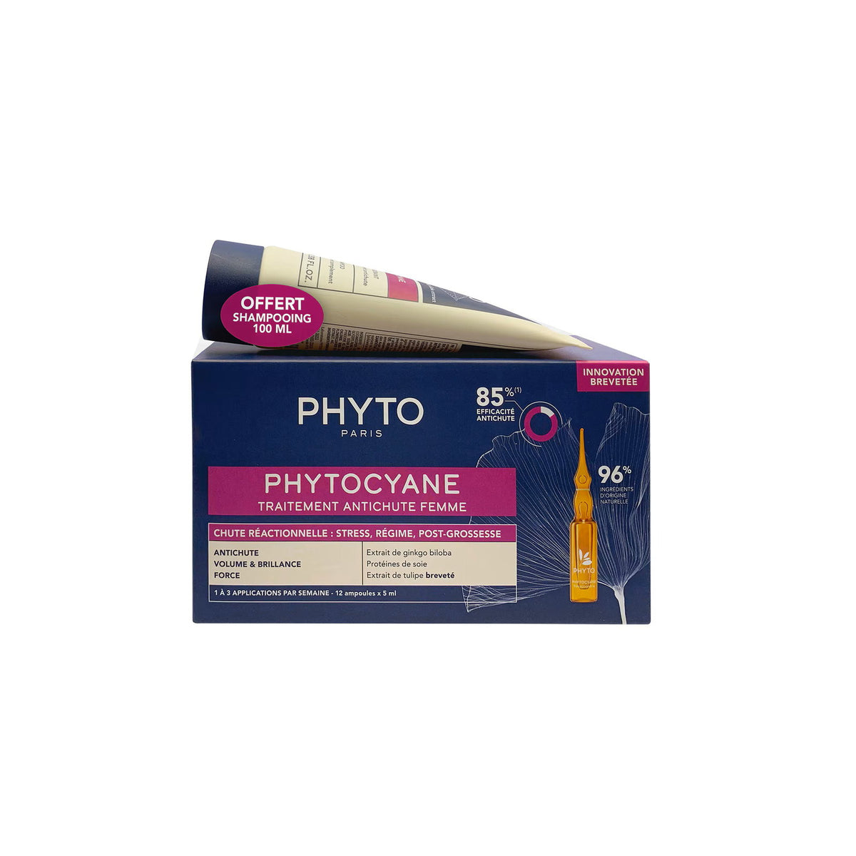 Phyto Phytocyane Anti-Haarausfall-Set mit Kopfhautserum und Haarshampoo