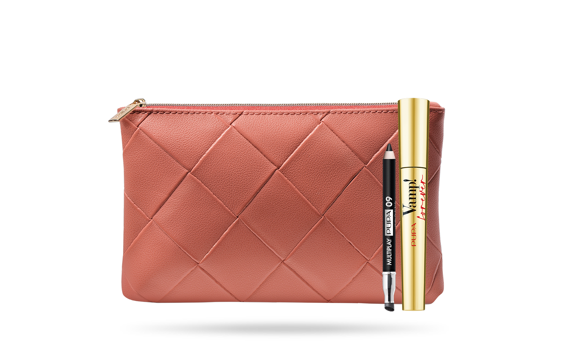 Pupa Schminkset Set Pupa: Multiplay, Double-Ended, Eyeshadow & Kajal Eyeliner 2-In-1, 09, Deep Black, 1.2 g + Vamp! Mascara F